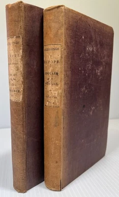 Gleanings in Europe: England, James Fenimore Cooper, 1837 2-Vol. First Edition - Image 1 of 4