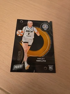 2025 WNBA PANINI PLAYER OF THE DAY HAILEY VAN LITH #HVL RC ORANGE FOIL SP /199  - Picture 1 of 2