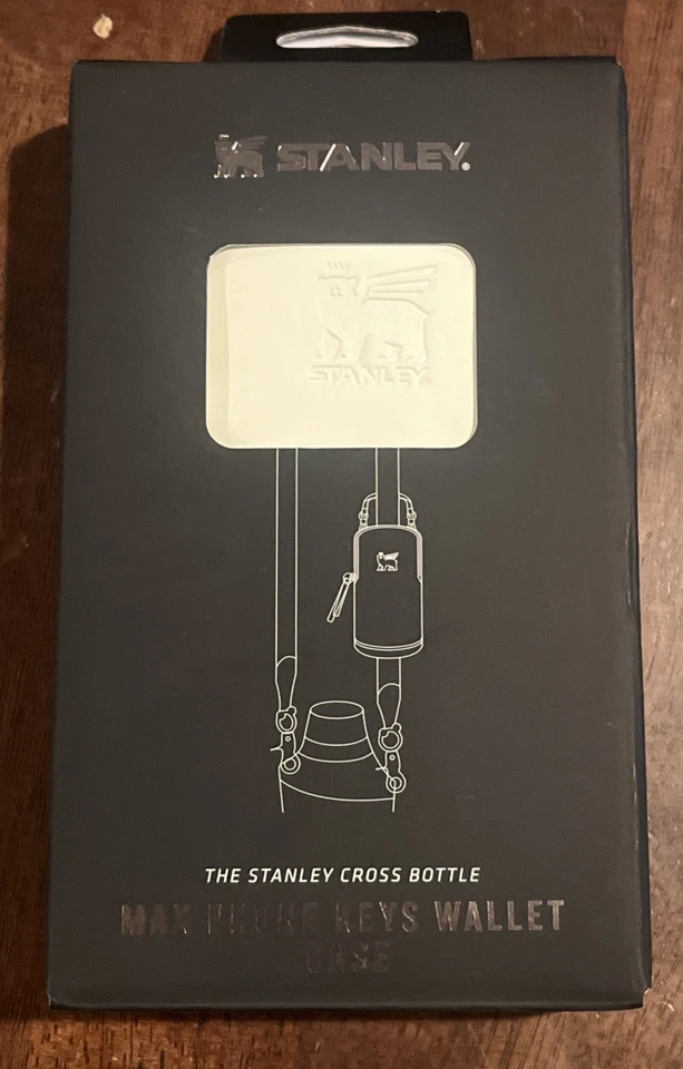 NIB☆ Stanley Essentials Max Phone Keys Wallet Case ~ Cream 12730-001 *Leather*  - Image 1 of 2