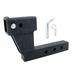 New Trailer Hitch Extender for 2 Inch Receiver with 6 Inch Rise or Drop 7500lbs - Picture 1 of 11