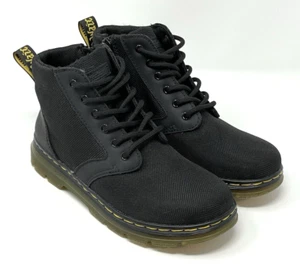 New Dr. Martens BONNY J Black Lace Up Boots Youth Size 2 - Picture 1 of 10