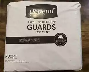 Depend Inkontinenzschutz/Inkontinenzeinlagen für Männer/Blasenkontrolleinlagen, 52Ct - Bild 1 von 3