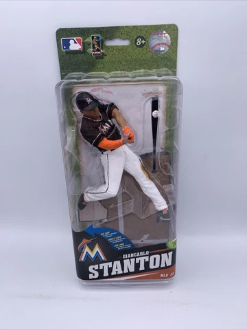 MLB- Giancarlo Stanton Miami Marlins~Black~ McFarlane Action Figure MLB 33 Cover
