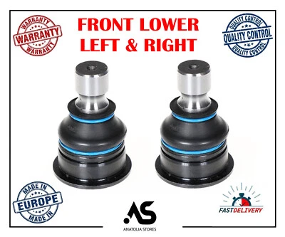 2X Rótulas inferiores delanteras para Nissan Qashqai X-Trail Renault Koleos 40160-JD01A Foto 1 de 4