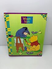 Vintage Disney Winnie the Pooh Album Ring Binder By Pigna Italy NEW 7