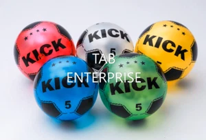 10 Zoll aufblasbare Fußball Kinder Sport Strandball Pool Spielzeug Spiele Party Taschen Füllstoff - Bild 1 von 10