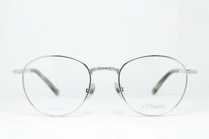 S.T. DUPONT DP-G200 C2 Original Eyeglasses Classic Panto Round Titanium Silver - Picture 1 of 7