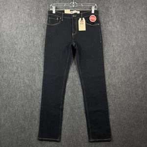 Levis 510 Jeans Boys 18 Regular 29x29 Indigo Blue Skinny 4 Way Super Stretch - Picture 1 of 14