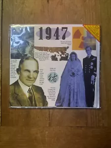 1947 CD Birthday Card 20 Original Recordings New - Picture 1 of 3