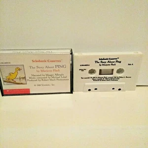 Scholastic Cassette The Story About Ping By Marjorie Flack 1988 - Picture 1 of 4