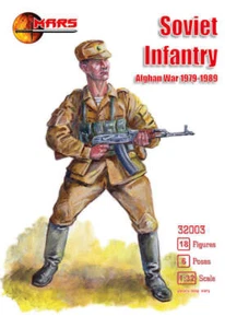 Mars 32003 1:32 Soviet Infantry Afghan War 1979-1989 - Picture 1 of 2