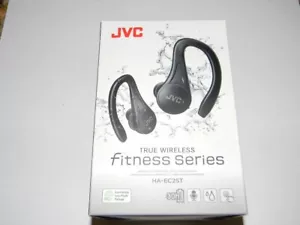 JVC - Fitness Series Wireless Headphones HA-EC25T - Black OPEN BOX!! MINT!! - Picture 1 of 6