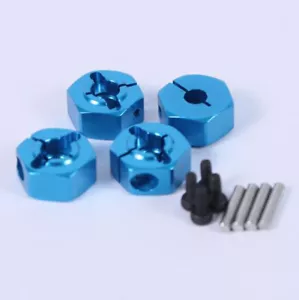 Yeah Racing WA-015BU 5mm Blue Aluminum Wheel Washer Set 1/10 Touring Cars - Picture 1 of 2