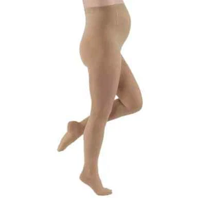 JOBST Compression Pantyhose Maternity 8-50 mmHg Silky Beige Size M - Picture 1 of 3