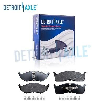 Front Ceramic Brake Pads w/Hardware for 300M Concorde LHS Prowler Intrepid Neon - Image 1 of 4