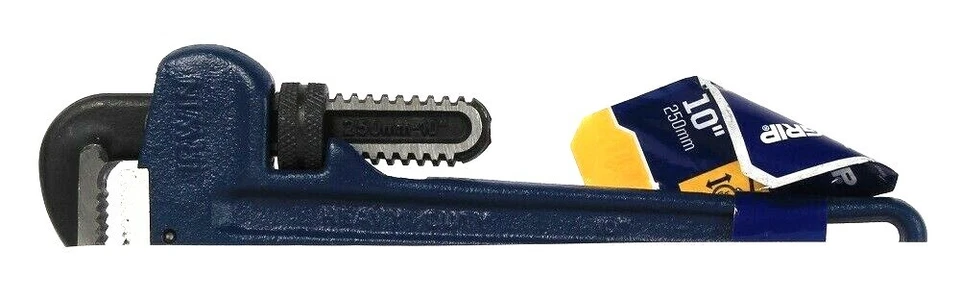 1 Count Irwin 274101 Vise Grip 10 Inch Cast Iron Pipe Wrench - Image 1 of 1