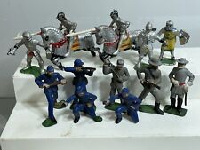 ANTIQUE Soldier Figures GERMANY army men Hand Painted Soldiers Lot of 14 pieces