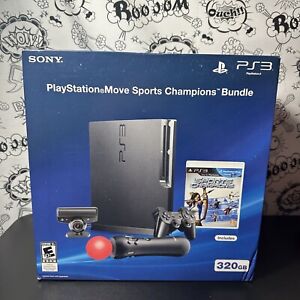 Sony PlayStation 3 Slim Move Sports Bundle 320GB Console PS3 NEW & SEALED u-5A
