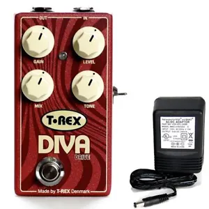 T-Rex Diva Drive overdrive pedal w/ 9v power supply - Picture 1 of 4