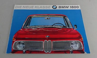 Folleto BMW 1800 Nueva Clase Stand 06/1964 Foto 1 de 4