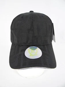 Men Women Fashion Caps Unisex Black On Black Pattern Design Hats One Size - Picture 1 of 5
