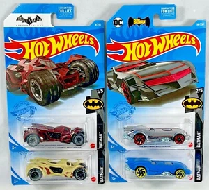 Hot Wheels 2021 - Batimóvil Batman y Batimóvil Arkham Knight - Lote 4, Variaciones - Imagen 1 de 8