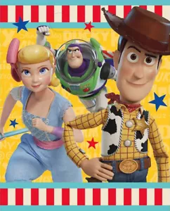 TOY STORY 4 birthday party supply treat LOOT BAGS favors goodies 8pc Buzz Woody - Picture 1 of 1
