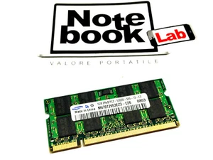 Ram Sodimm So-Dimm Samsung 1G 1 G Gb M470T2953EZ3 DDR2-667 DDR2 PC2-5300S - Foto 1 di 1
