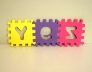 Puzzleteile aus Hartschaum gebraucht - Bild 1 von 1