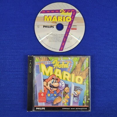 CDI Philips HOTEL MARIO Game REGION FREE ENGLISH VERSION CD-I - Image 1 of 4