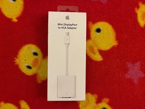 Apple Mini DisplayPort to VGA Adapter - A1307 MB572Z/B - White - 2012 NEW SEALED - Picture 1 of 2