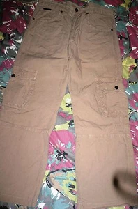 L2335 PANTALÓN BEIGE MARRÓN T-40 MARCA PEPE PARDO MULTIBOLSILLOS - Imagen 1 de 1