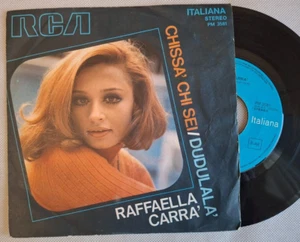 RAFFAELLA CARRA' CHISSA CHI SI DUDULALA FUNK SOUL RCA 1971 45 RPM 7" - Bild 1 von 1