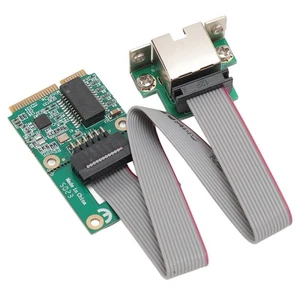 Mini PCIE Gigabit Ethernet Card 10 100 1000Mbps Full Half Duplex Network Card FY - Afbeelding 1 van 24