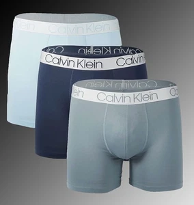 Calvin Klein Microfaser Boxershorts 3er Pack Herren Gr. Medium - Bild 1 von 7