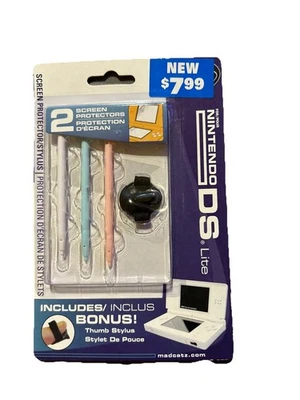 Madcatz- For Nintendo DS Lite Screen Protector & Stylus  - Image 1 of 2
