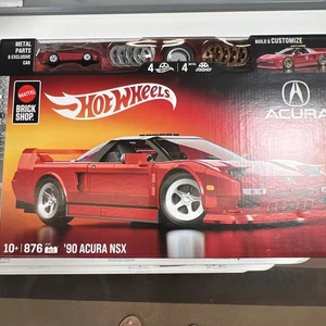 Mattel Brick Shop Hot Wheels Elite Series Acura NSX ⭐EN MANO SE ENVÍA RÁPIDO⭐ - Imagen 1 de 4