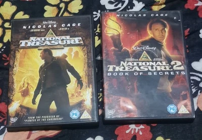 National Treasure & National Treasure 2 Book Of Secrets Dvd 2-Film Action Set - Image 1 of 2