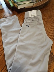 Easton Rival+ Pant Youth Piped Gray / Navy Size Small YS NWT - E1 - Picture 1 of 8