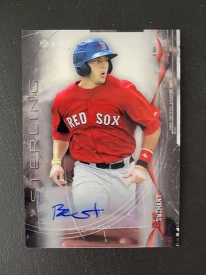 Autógrafos Bowman Sterling Prospect 2014 Blake Swihart #BSPA-BS AU, RC Red Sox  Foto 1 de 2