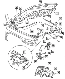 Genuine Mopar Rivet 6500787 - Bild 1 von 1