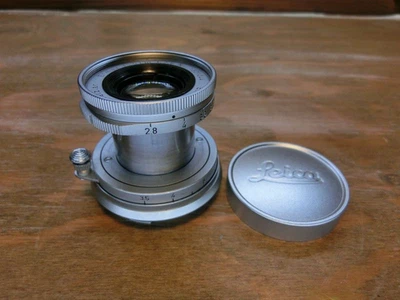 Leica Leitz Elmar 5cm F2.8 Collapsible M Mount Lens 50mm Elmar Vintage - Image 1 of 4