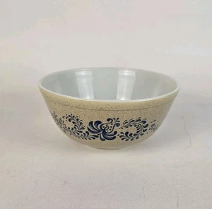 Pyrex Homestead 403 Marrón Tostado Azul 2.5qt Mezclador Corning Hecho en EE. UU. 8.5" - Imagen 1 de 6