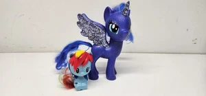 My Little Pony 2016 6,5" Princess Luna Pesadilla Luna Brillo Alas Azul Brillante - Imagen 1 de 2