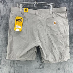 Carhartt Men's Force Relaxed Fit Lightweight Ripstop Short BS4198-M Sz 42 FLAW - Picture 1 of 18