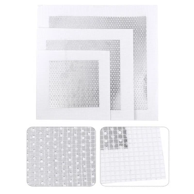 Patch de réparation de mur de plafond en aluminium perforé auto-adhésif 3 - Photo 1/4