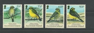 ASCENSION -2010 BIRDS CANARIES NEW ISSUE SET-MNH - Bild 1 von 1
