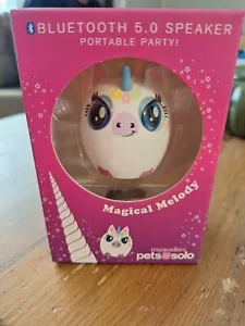 My Audio Pet Unicorn Magical Melody Portable Bluetooth Speaker, New In Box - Picture 1 of 7