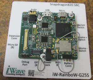 Single Board computer iWave iw-G25S-CU04-4L003G-E032G-BCB - Picture 1 of 6