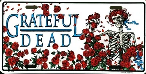 Grateful Dead Head Color Rock Logo License Plate 12x6 HIGH QUALITY ALUMINUM NEW - Picture 1 of 1